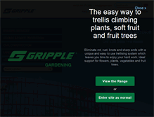 Tablet Screenshot of gripple.com